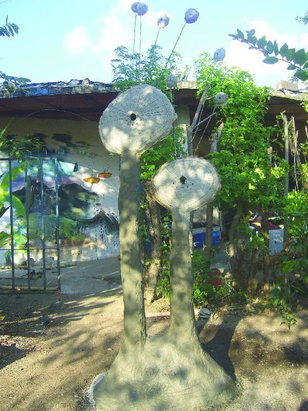 Begrüßungsskulptur
